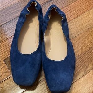 J. Crew Navy Suede Women's Flats